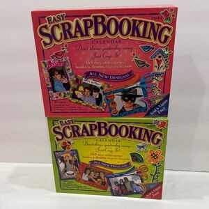 Easy Scrapbooking Calendar-365 days of decorative borders & elements.